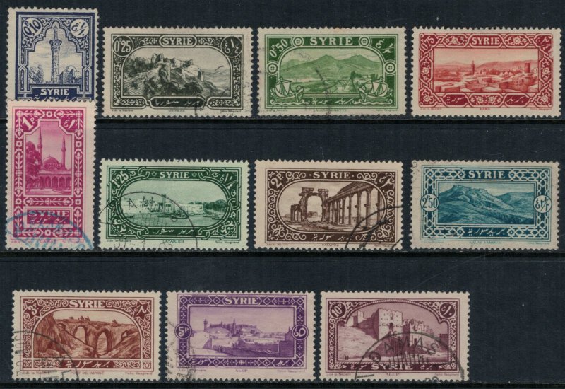 Syria #173-8,80-4*/u  CV $4.65