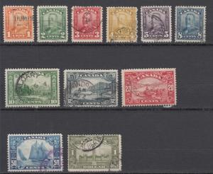 Canada - 1928/1929 KGV - complete set Sc# 149/159  (8752)