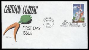 #3137 Bugs Bunny Hobby Link FDC