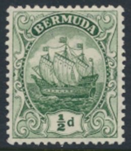 Bermuda  SG 45a SC# 41a MVLH Deep  Green  see details and scans