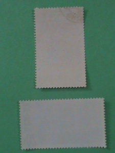 ​CHINA STAMP-1962-SC#635-6 45TH ANNIV: RUSSIAN REVOLUTION ; CTO-LH-STAMPS; C95