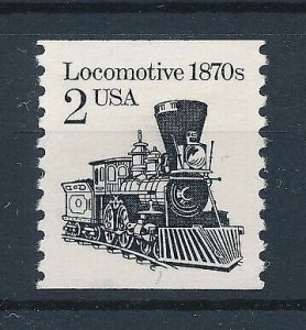 [114138] United States 1987 Railway trains Eisenbahn  MNH