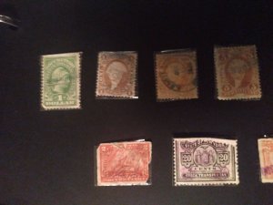 16 US  Internal Revenue Documentary & Stock Transfer Tax Stamps XF Collection