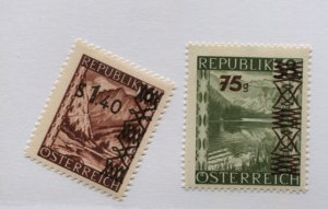 AUSTRIA   492-93   MNH