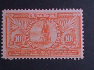 ​CUBA -1899 SC #E2 SPECIAL DELIVERY  MNH--OG-LIGHT DAMAGED GUM, VF. REARST