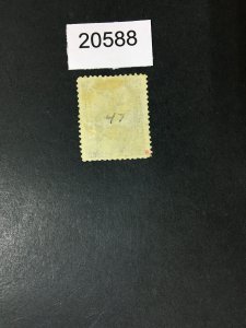 HAWAII US STAMPS # 47 MINT OG H CAT. $160 LOT #20588