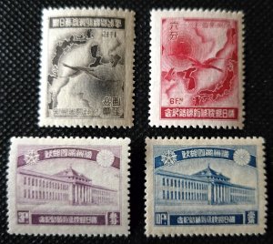 MANCHUKUO 1936 #79-82 MLH SCV $50.00