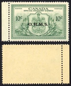 Canada SGOS20 10c Special Delivery OHMS SUPERB U/M (MNH) Cat 13 pounds