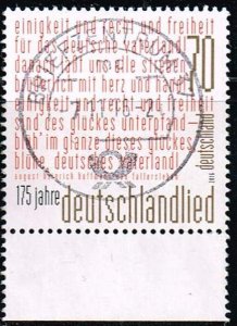 Germany, Sc.#2936 used Song of Germany