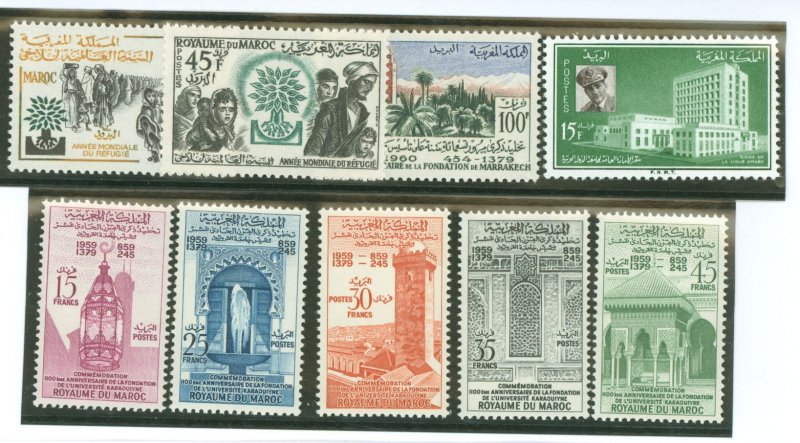Morocco #36-44 Mint (NH) Single (Complete Set)