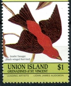 Grenadines of St. Vincent, Union Island Sc#188a MNH, $1 multi, Birds (1985) (...