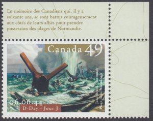Canada - #2043 D-Day 60th Anniversary - MNH