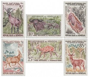 SENEGAL - 1960 - Niokolo-Koba National Park - Perf 6v Set - Mint Never Hinged