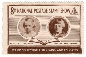 (I.B) US Cinderella : National Postage Stamp Show (New York 1956)