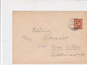 Germany 1946 Allied Occupation to Thuringia Berlin Cancel Stamps Cover ref 23214