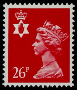 Great Britain - Northern Ireland NIMH47 MNH Queen Elizabeth Machin Head