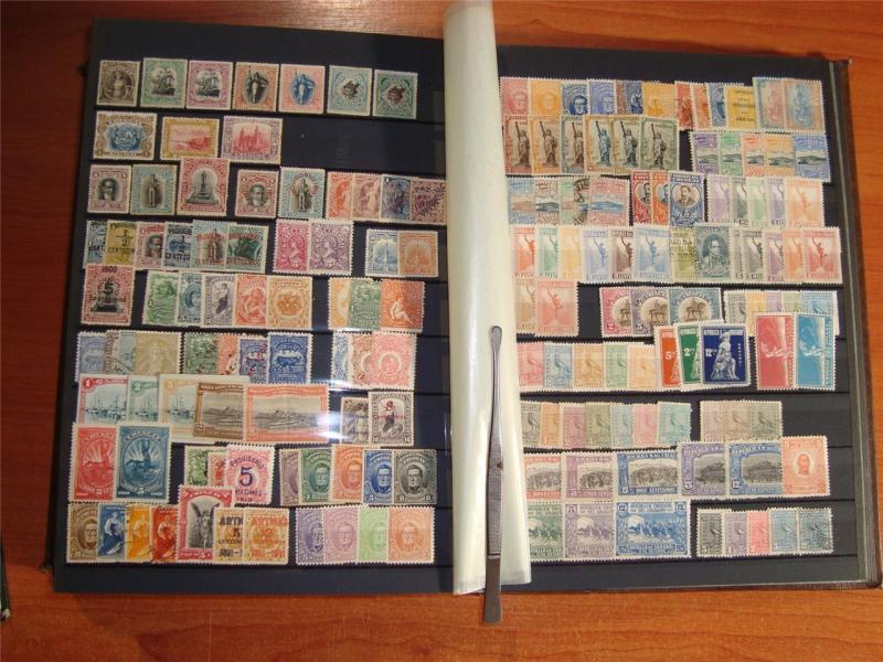 STUNNING URUGUAY STAMP COLLECTION 1877 TO 2017 IN 2 STOCKBOOKS ALMOST COMPLETE