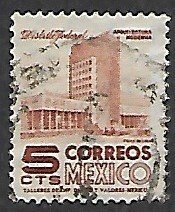 Mexico # 857 - Modern Building - used.....{P1}