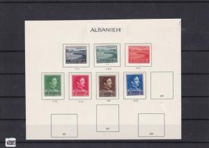 albania 1930  mounted mint stamps  ref 7605