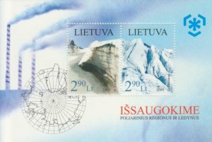 Lithuania 2009 #890 MNH. Polar year