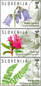Slovenia 2024 MNH Stamps Flowers