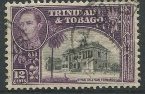 STAMP STATION PERTH Trinidad &Tobago #57 KGVI Pictorial Definitive Used 1938-41