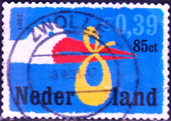 Netherlands  #1071 Used
