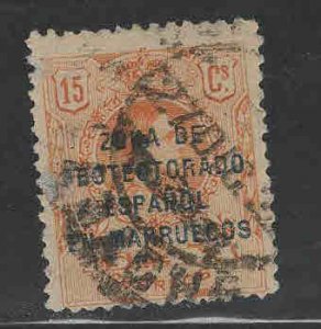 Spanish Morocco Scott 65 Used