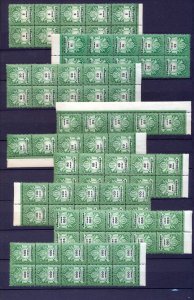 Hungary 1940s Blocks MNH (Appx 300+Stamps) (NT 8027