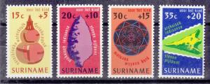 Suriname Scott #B222-225 MH