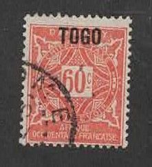 Togo 1921  J7  Used