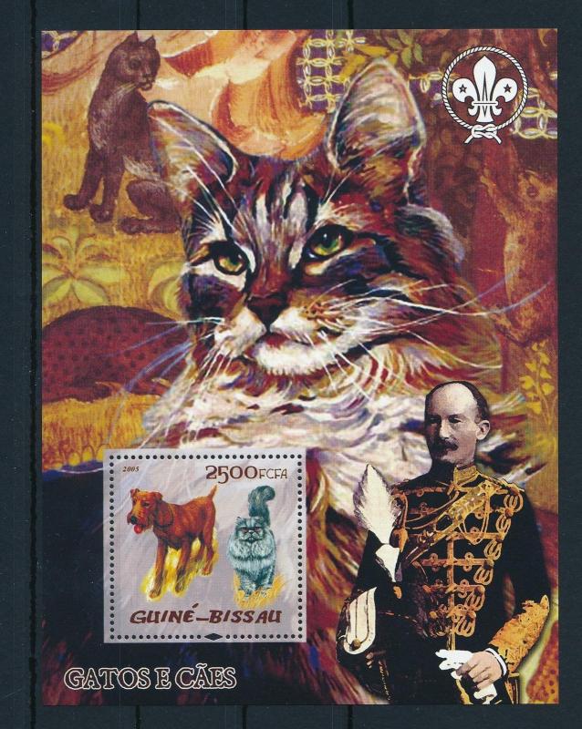 [26164] Guinea Bissau 2005  Cats and Dogs MNH