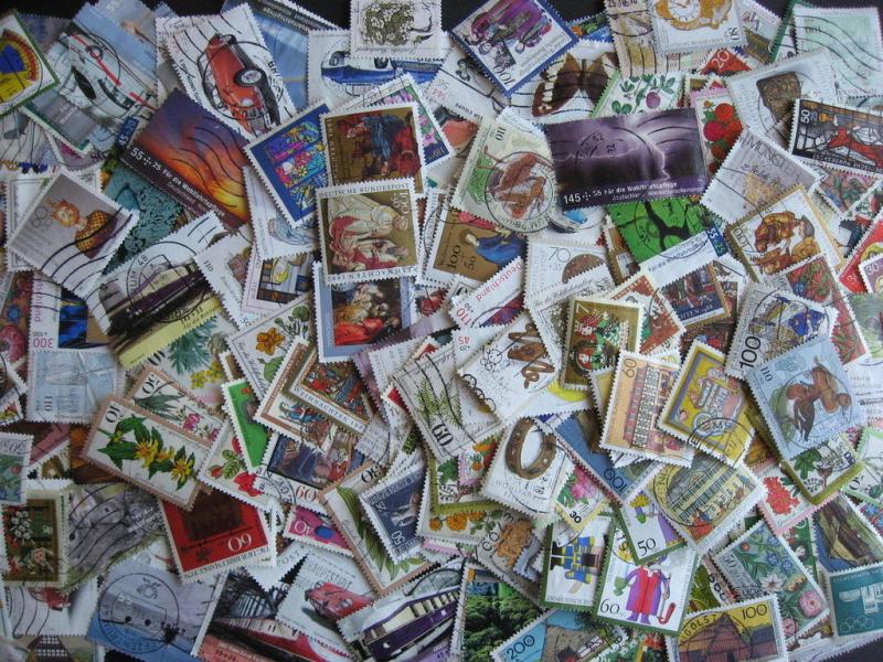 WEST GERMANY collection 265 different semi postals with modern,HV, mixed cond