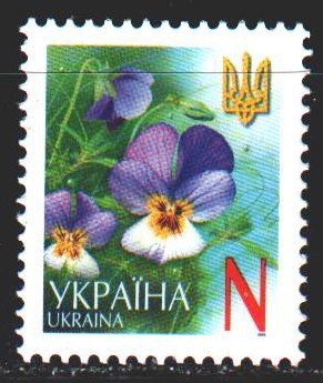 Ukraine. 2006. 759A II. Standard, flowers. MNH.