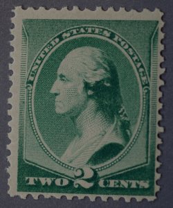 United States #213 2 Cent Green Washington MNH