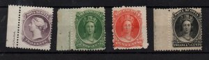 Nova Scotia QV 1863 mint collection to 12 1/2c WS34663