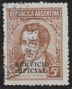 Argentina #O41 5c Moreno
