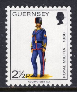 Guernsey 99 Military Uniform MNH VF