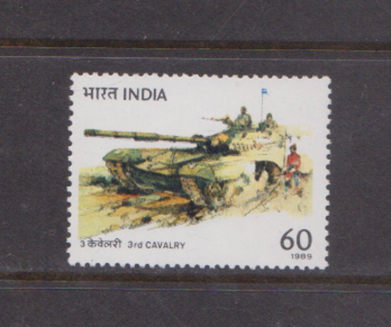 INDIA - 1989 3rd CAVALRY - 1V - MINT NH