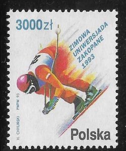 Poland 1993 Winter University Games Skiing Sc 3133 MNH A1984