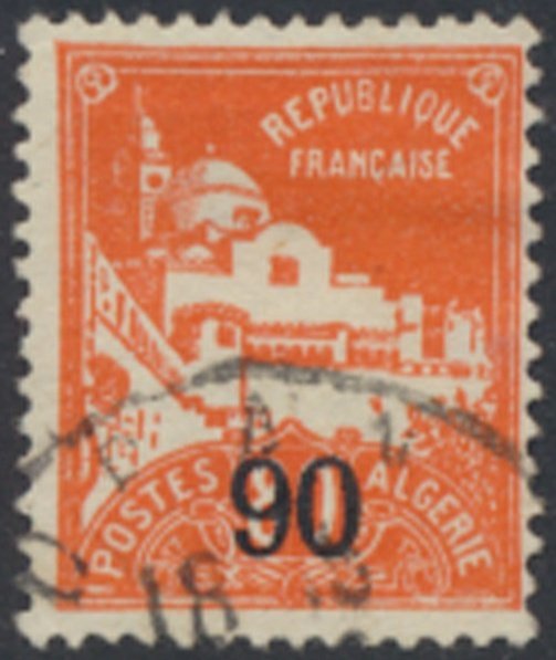 Algeria    SC# 72   Used  surcharge  see details & scans