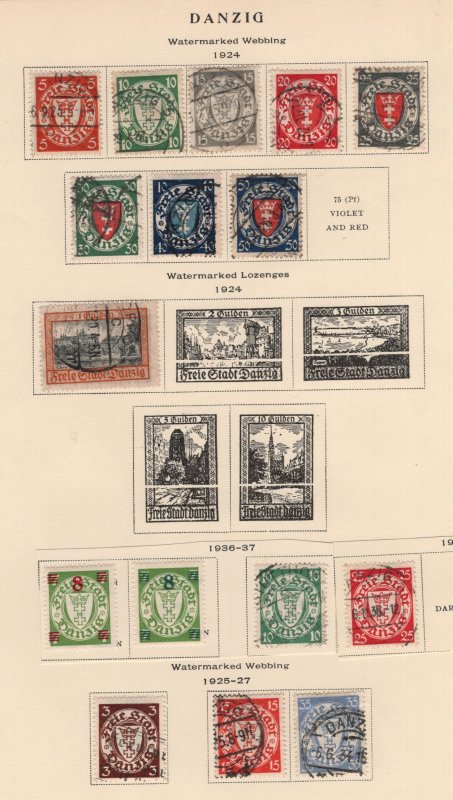 Danzig  nice Colletion  mint and used  - Lakeshore Philatelics