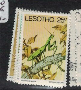 Lesotho Insects SC 262-5 MNH (2efm)
