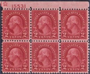 US 579 Fine Mint NH Plate # Block - Fresh! cv $1,180