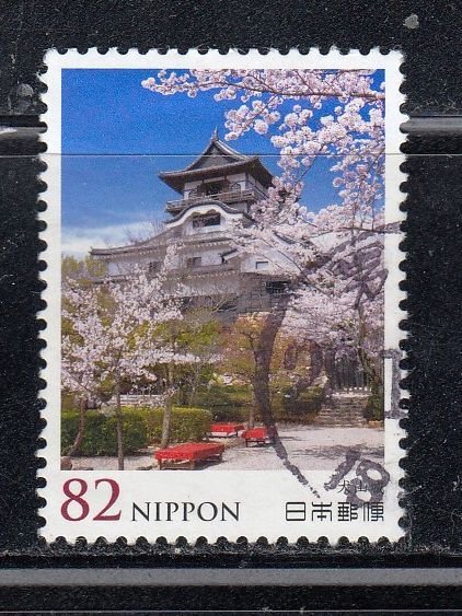 Japan 2016 Sc#3983d Inuyama Castle Used