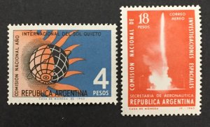Argentina 1965 #772,c98, International Quiet Sun Year, MNH.