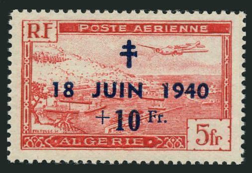 Algeria CB2,MNH.Michel 279. 1948.General De Gaulle's speech,8th Ann.