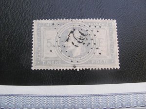FRANCE 1869 USED CERT. DR.GOEBEL SC 37 XF $750 (244) FROM A SUPERB COLLECTION