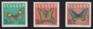 Ecuador - 1964 - SC 711-13 - H - Complete set