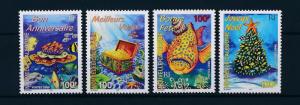 [49240] New Caledonia 1998 Marine life Fish Christmas MNH